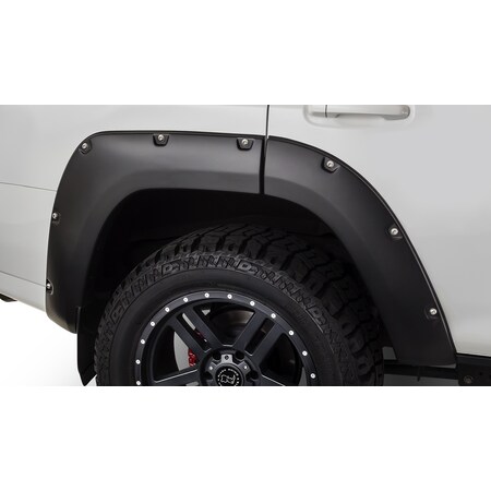 Bushwacker 14-16 TOYOTA 4RUNNER POCKET STYLE FENDER FLARE (NOT LIMITED) REAR PAIR 30046-02